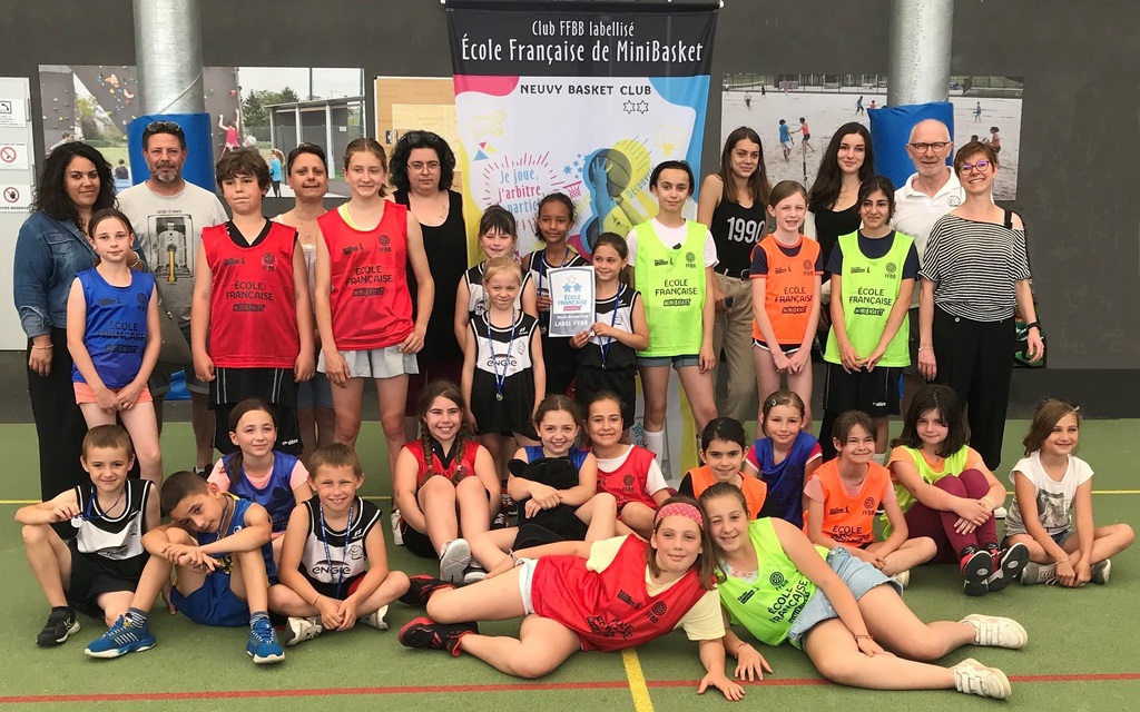 Neuvy Basket Club Ecole Française de Mini Basket Labellisée 2 étoiles