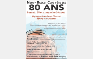 80 ans du Club de Neuvy 25 et 26 Aout 2018