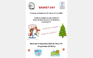 Basket Day mercredi 14 décembre